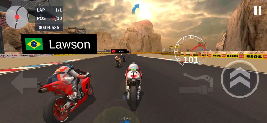 Moto Rider, Bike Racing Game android App screenshot 3